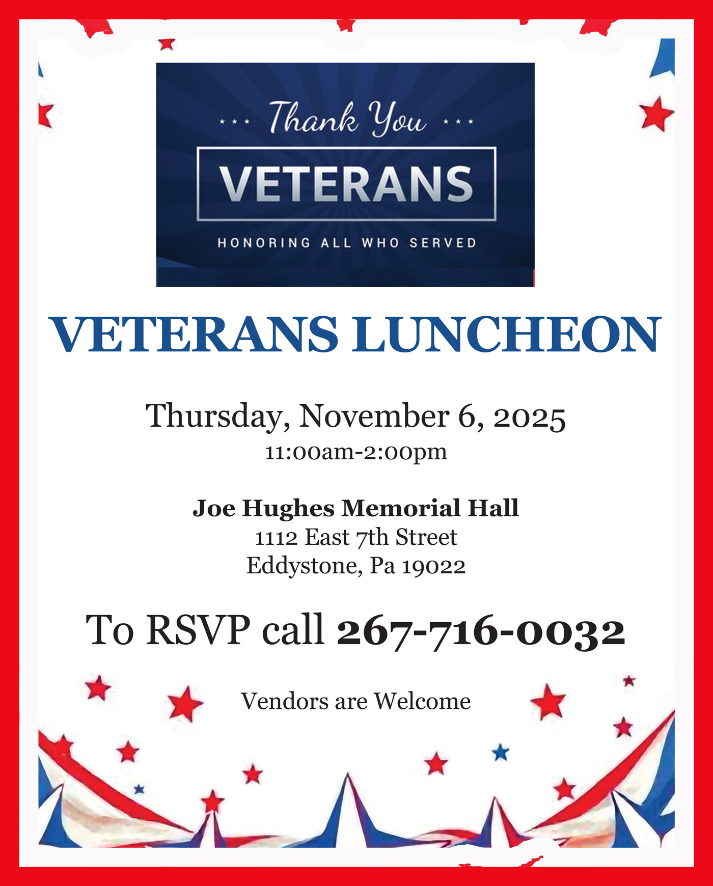 Veterans Luncheon