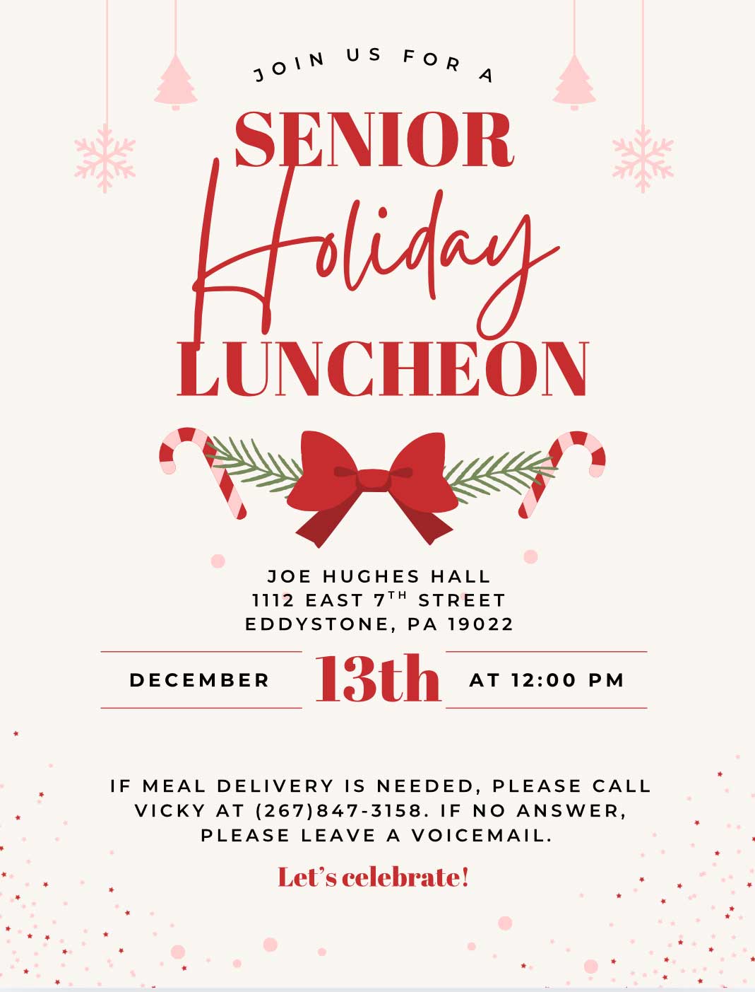 Senior Holiday Luncheon