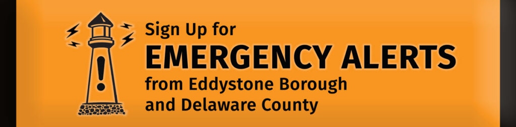 Sign up for Emergency Alerts from Eddystone
