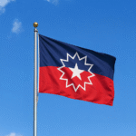 Juneteenth Flag Flying